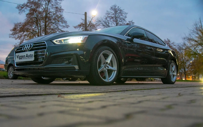 Audi A5 cena 142499 przebieg: 36000, rok produkcji 2018 z Warszawa małe 667